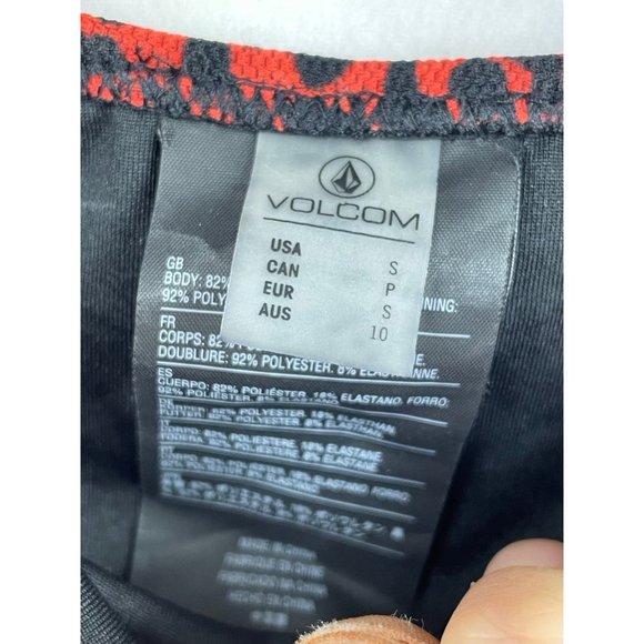 Volcom Leopard One Piece Swimsuit Size Small NWOT - Picture 7 of 7